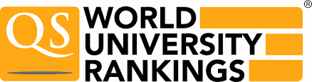 The QS World University Rankings logo in an academic context for Qassim University reflecting the excellence of education.
