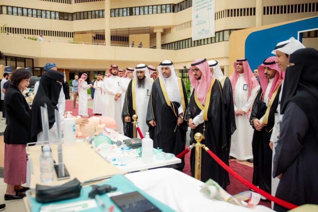 محاكاة الرعاية الصحية الأكاديمية في ملتقى القصيم لتعزيز التعليم الطبي.