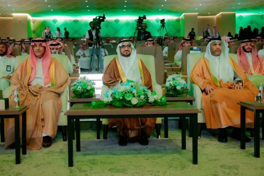 Attendance at the Geography Conference at Qassim University, an academic interaction that reflects the values of Saudi society.