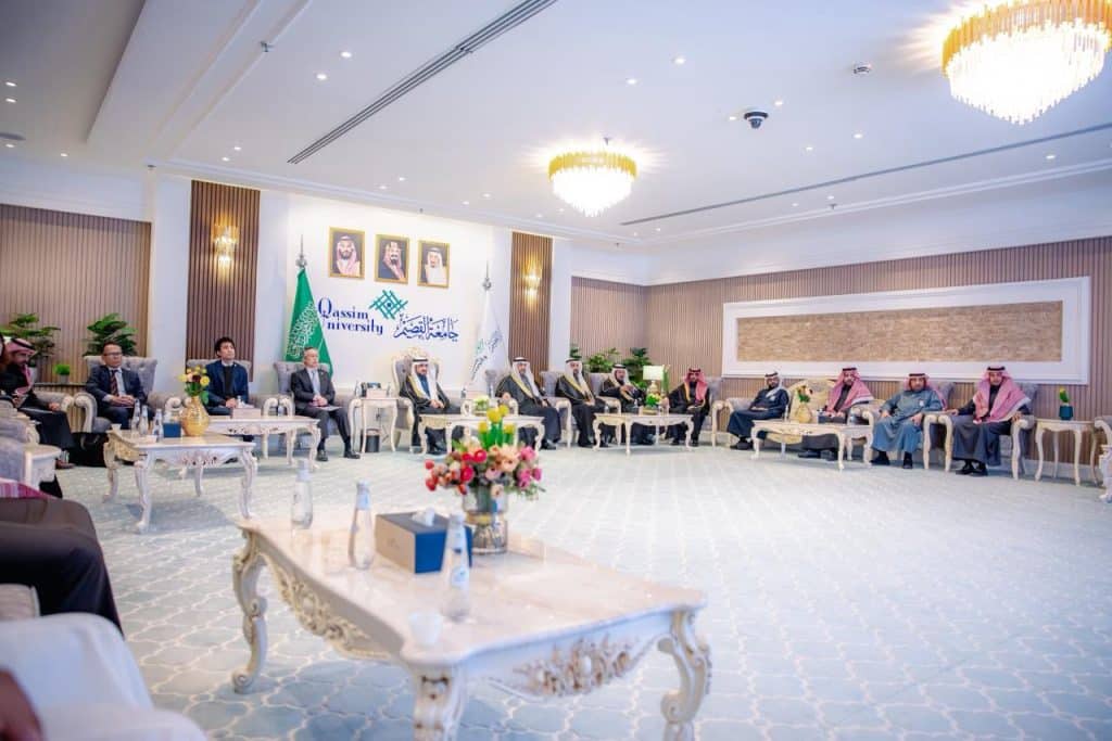 An official academic meeting between Qassim University and the Japanese Embassy strengthens the scientific partnership.