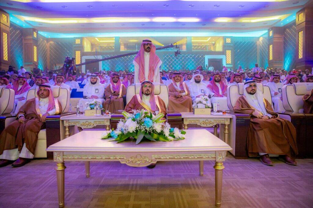 Academic presence of students and staff from Qassim University at the Peoples' Heritage Festival on the university campus.