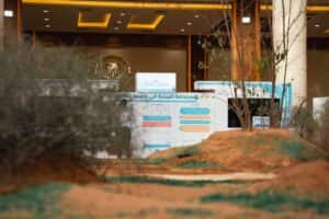 Qassim University to showcase environmental sustainability efforts at Al-Qassim Forum exhibition in an educational setting.